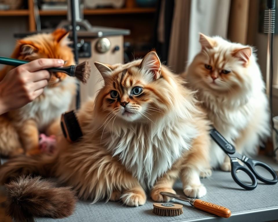 Cat grooming