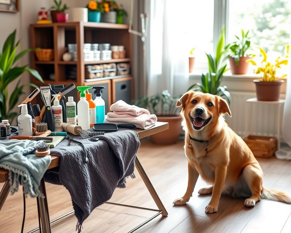 Dog grooming